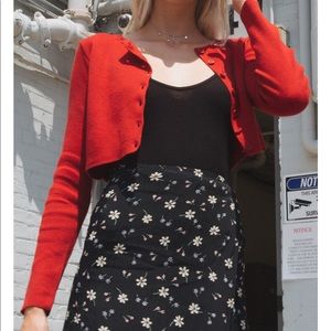 Brandy Melville Athelia Knit sweater/cardigan top